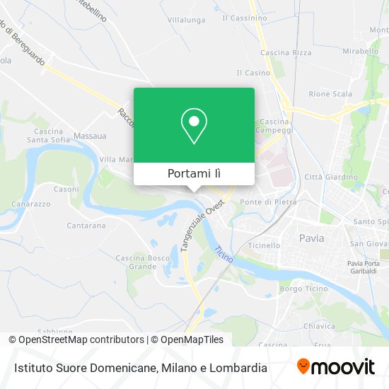 Mappa Istituto Suore Domenicane