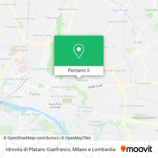 Mappa Idrovita di Platano Gianfranco