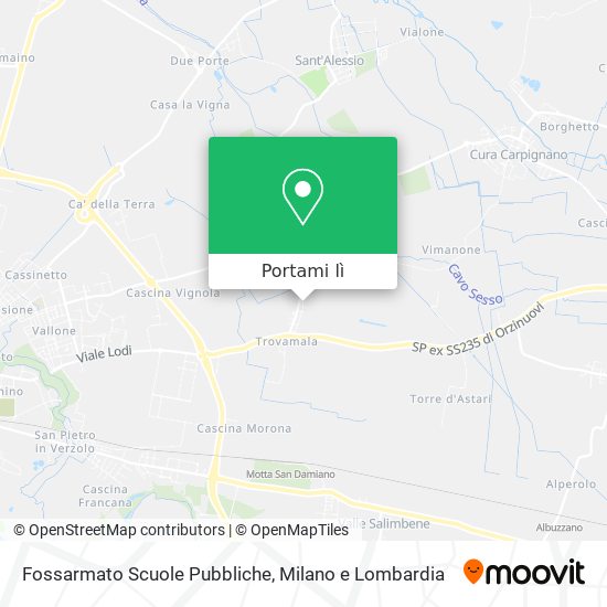 Mappa Fossarmato Scuole Pubbliche