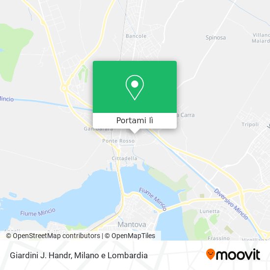 Mappa Giardini J. Handr