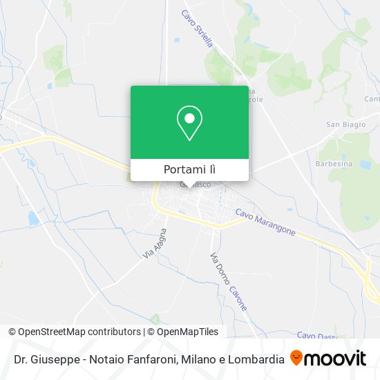 Mappa Dr. Giuseppe - Notaio Fanfaroni