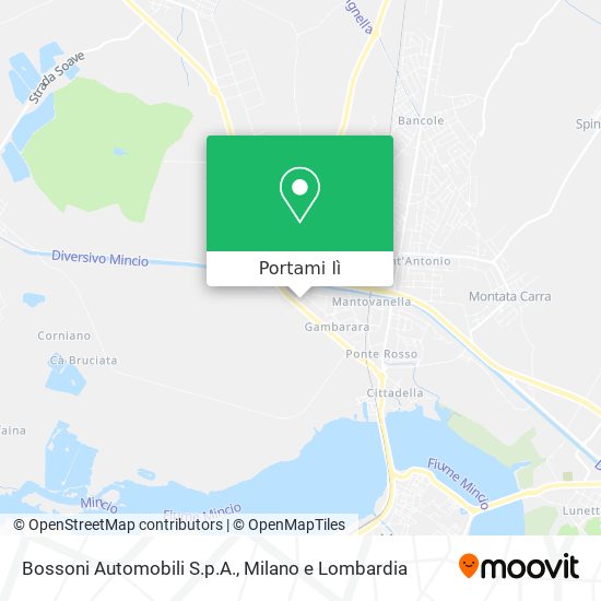 Mappa Bossoni Automobili S.p.A.