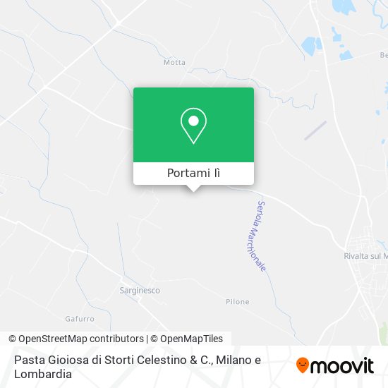 Mappa Pasta Gioiosa di Storti Celestino & C.