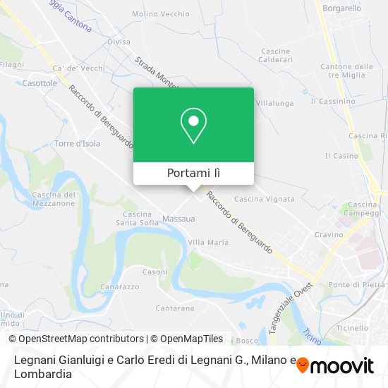 Mappa Legnani Gianluigi e Carlo Eredi di Legnani G.