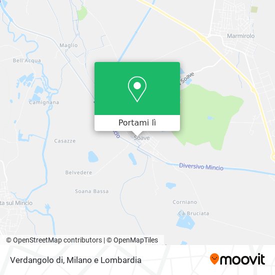 Mappa Verdangolo di