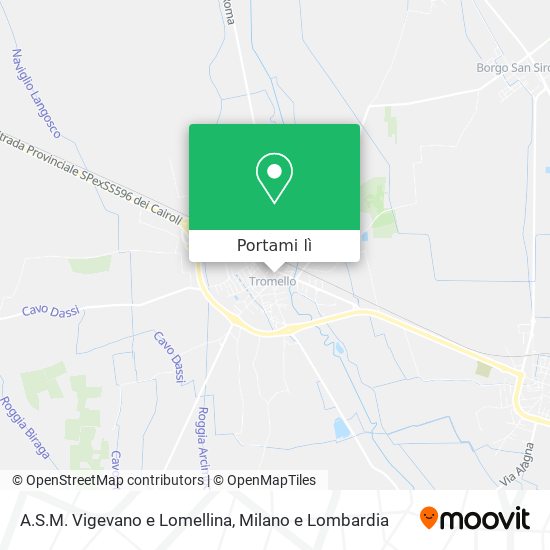 Mappa A.S.M. Vigevano e Lomellina