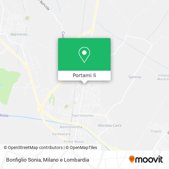 Mappa Bonfiglio Sonia