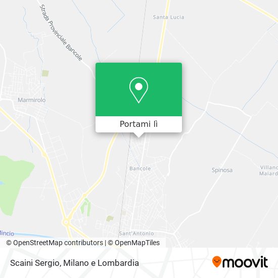 Mappa Scaini Sergio