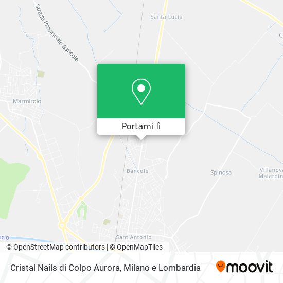 Mappa Cristal Nails di Colpo Aurora