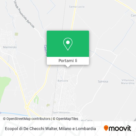 Mappa Ecopol di De Checchi Walter