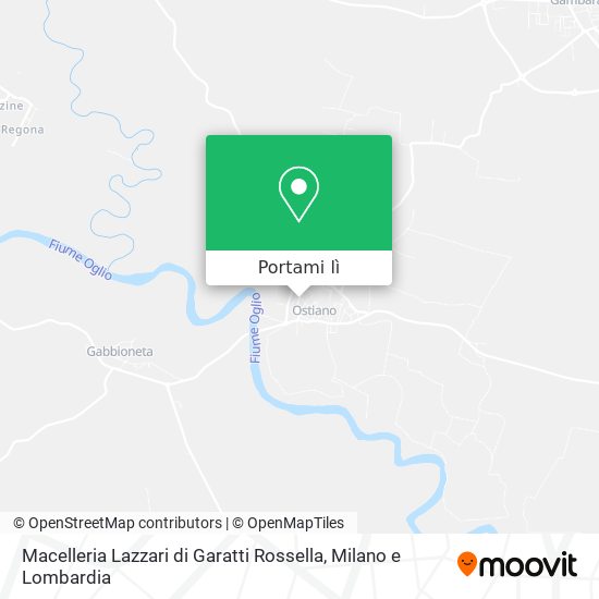 Mappa Macelleria Lazzari di Garatti Rossella