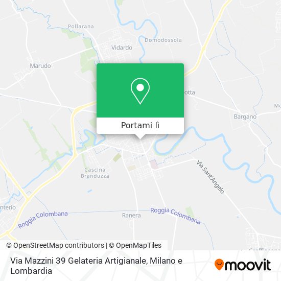 Mappa Via Mazzini 39 Gelateria Artigianale