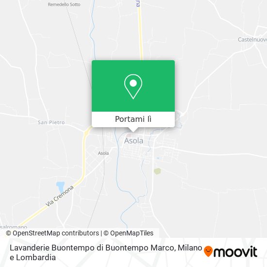 Mappa Lavanderie Buontempo di Buontempo Marco