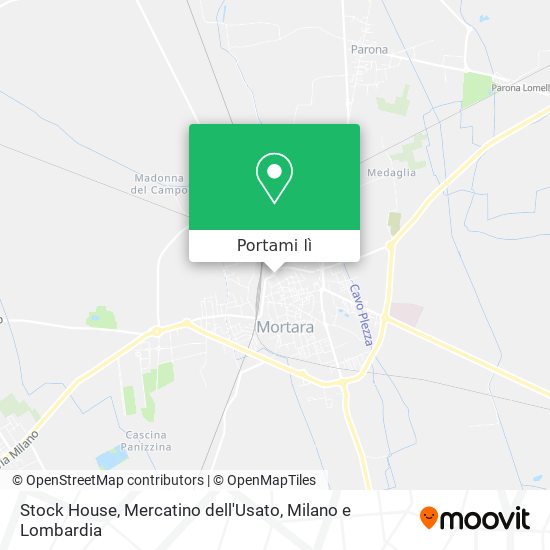 Mappa Stock House, Mercatino dell'Usato