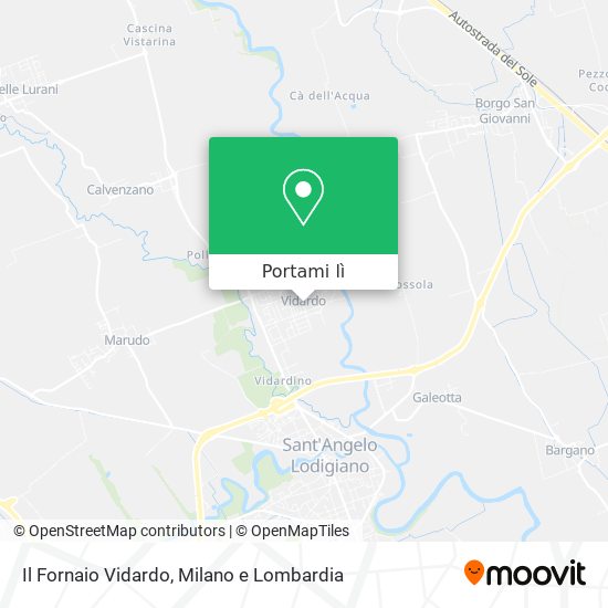Mappa Il Fornaio Vidardo