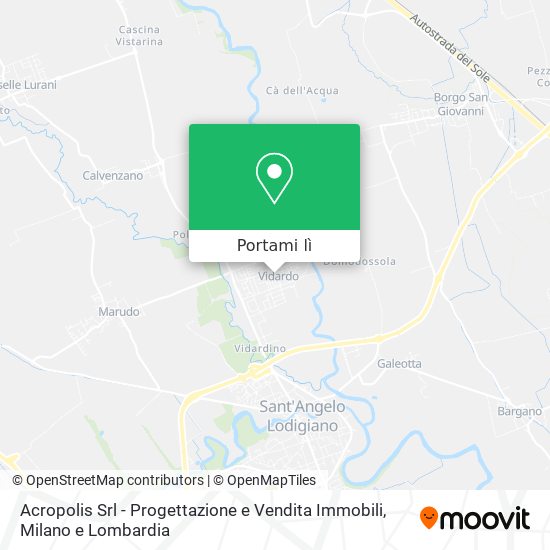Mappa Acropolis Srl - Progettazione e Vendita Immobili