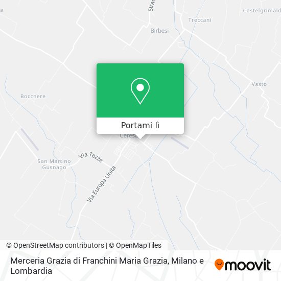 Mappa Merceria Grazia di Franchini Maria Grazia
