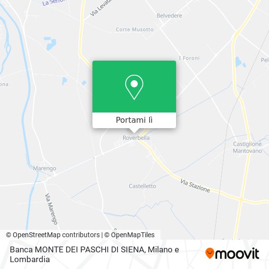 Mappa Banca MONTE DEI PASCHI DI SIENA