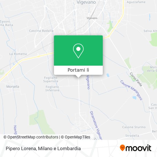 Mappa Pipero Lorena