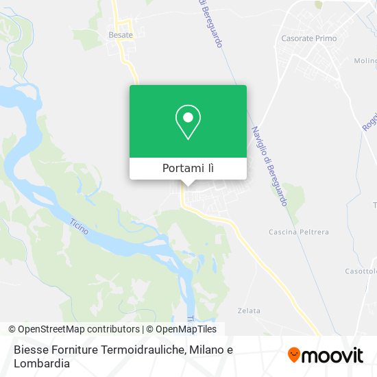 Mappa Biesse Forniture Termoidrauliche