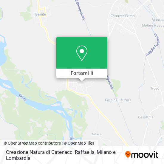 Mappa Creazione Natura di Catenacci Raffaella