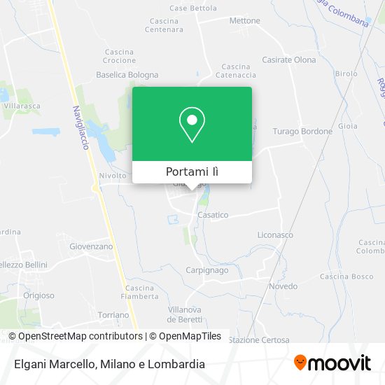 Mappa Elgani Marcello