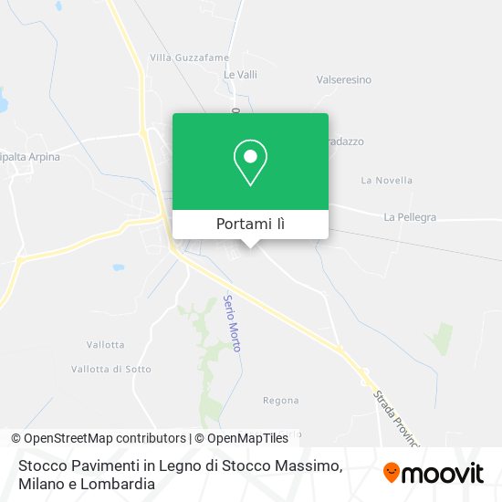 Mappa Stocco Pavimenti in Legno di Stocco Massimo