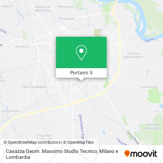 Mappa Casazza Geom. Massimo Studio Tecnico