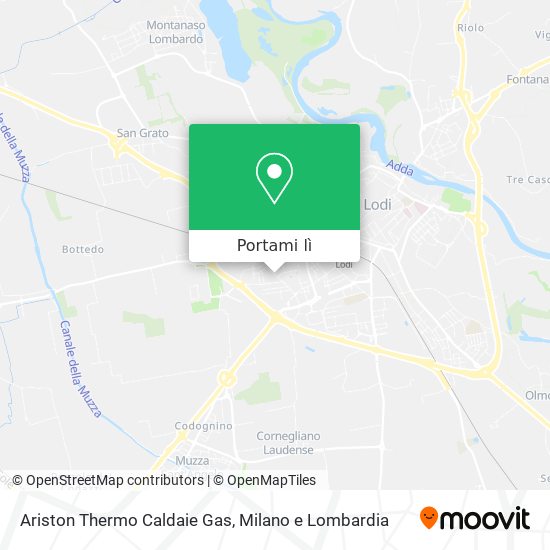 Mappa Ariston Thermo Caldaie Gas
