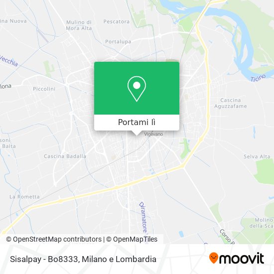 Mappa Sisalpay - Bo8333