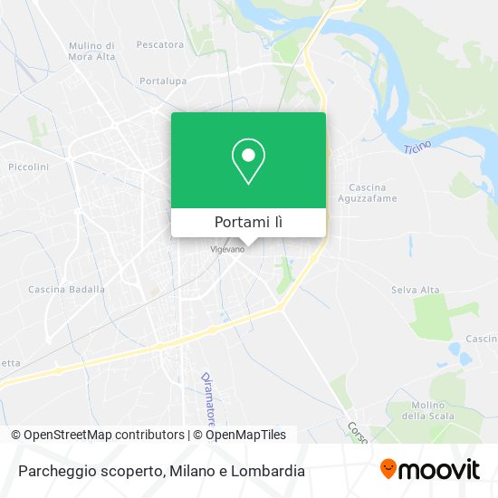 Mappa Parcheggio scoperto
