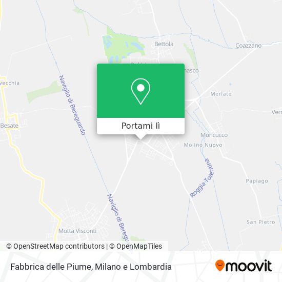 Mappa Fabbrica delle Piume
