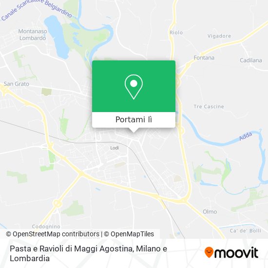 Mappa Pasta e Ravioli di Maggi Agostina