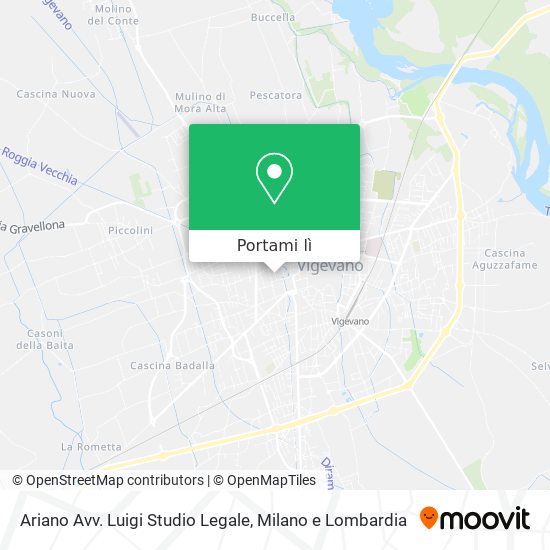 Mappa Ariano Avv. Luigi Studio Legale