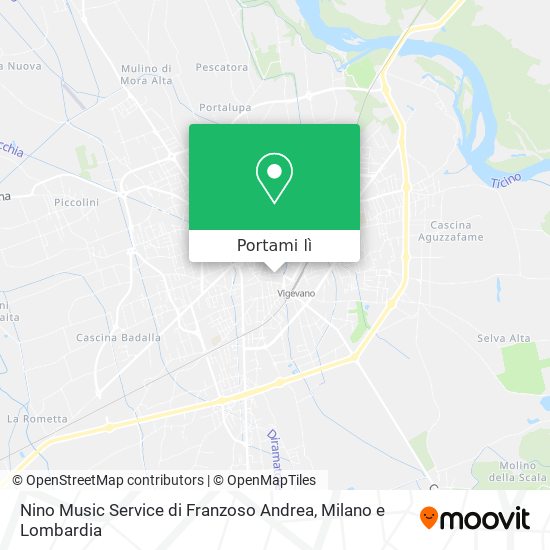 Mappa Nino Music Service di Franzoso Andrea
