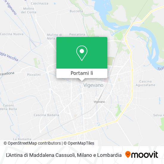 Mappa L'Antina di Maddalena Cassuoli