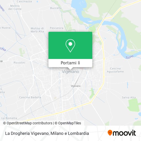 Mappa La Drogheria Vigevano