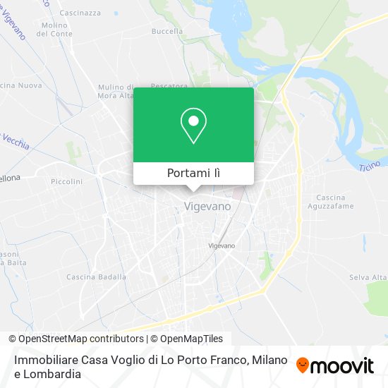Mappa Immobiliare Casa Voglio di Lo Porto Franco