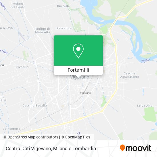 Mappa Centro Dati Vigevano