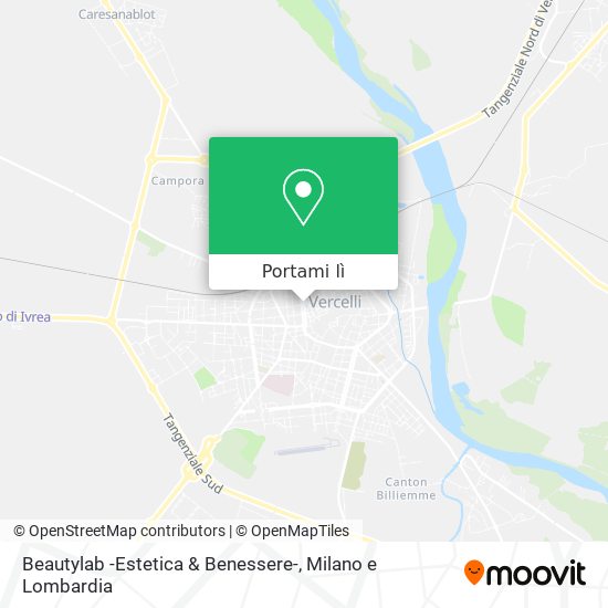 Mappa Beautylab -Estetica & Benessere-