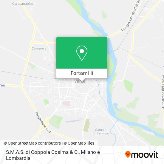 Mappa S.M.A.S. di Coppola Cosima & C.