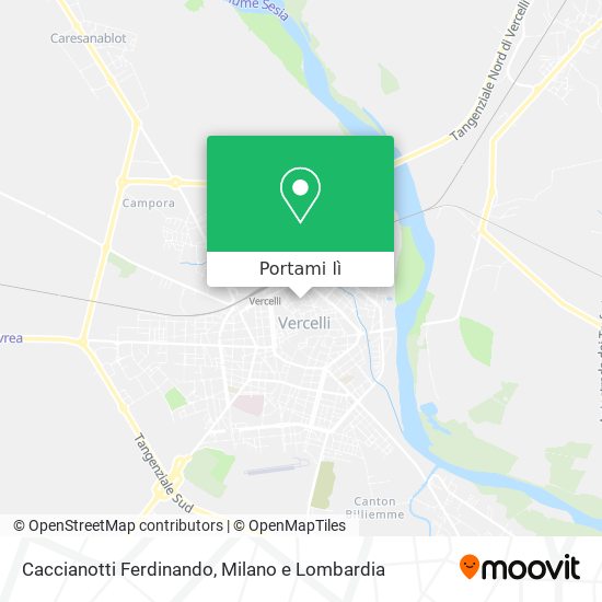 Mappa Caccianotti Ferdinando