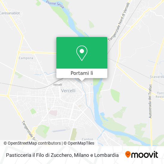 Mappa Pasticceria il Filo di Zucchero