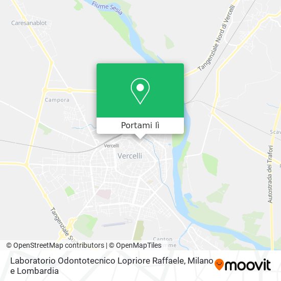 Mappa Laboratorio Odontotecnico Lopriore Raffaele