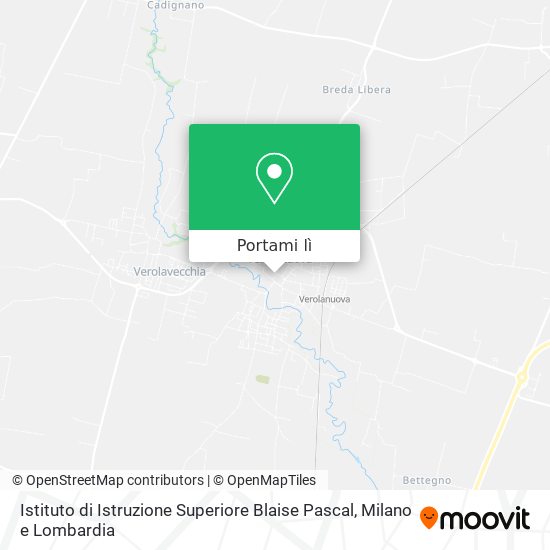 Mappa Istituto di Istruzione Superiore Blaise Pascal