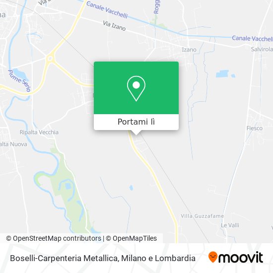 Mappa Boselli-Carpenteria Metallica
