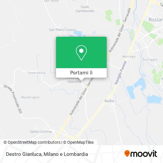 Mappa Destro Gianluca