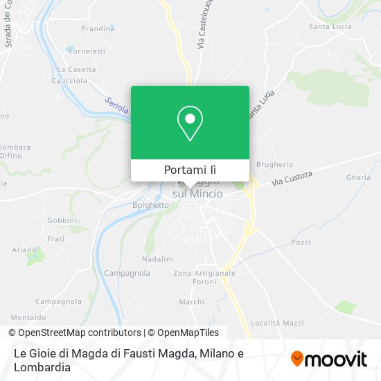 Mappa Le Gioie di Magda di Fausti Magda