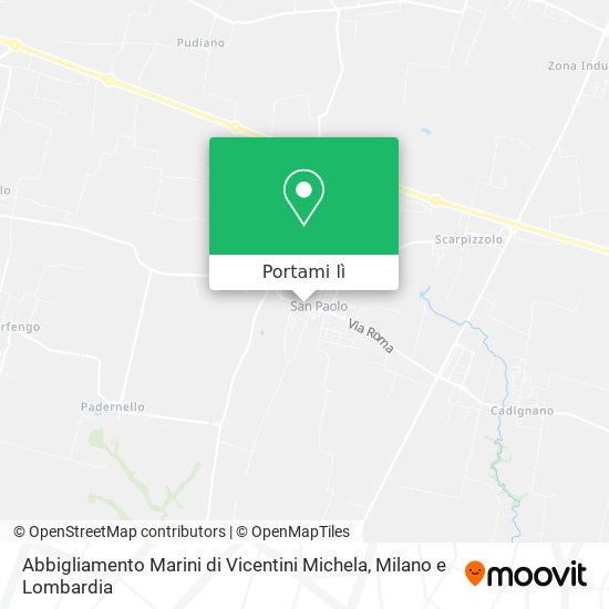 Mappa Abbigliamento Marini di Vicentini Michela