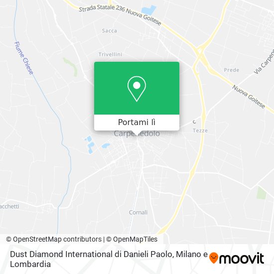 Mappa Dust Diamond International di Danieli Paolo